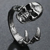 Flying Dragon Rings Punk Vintage Snake Ring Adjustable Hiphop Rock Jewelry Finger for Man Women Gift