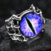 Flying Dragon Rings Punk Vintage Snake Ring Adjustable Hiphop Rock Jewelry Finger for Man Women Gift
