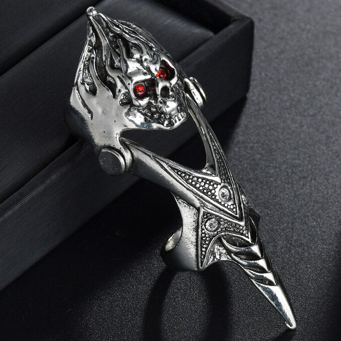 Flying Dragon Rings Punk Vintage Snake Ring Adjustable Hiphop Rock Jewelry Finger for Man Women Gift