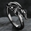 Flying Dragon Rings Punk Vintage Snake Ring Adjustable Hiphop Rock Jewelry Finger for Man Women Gift