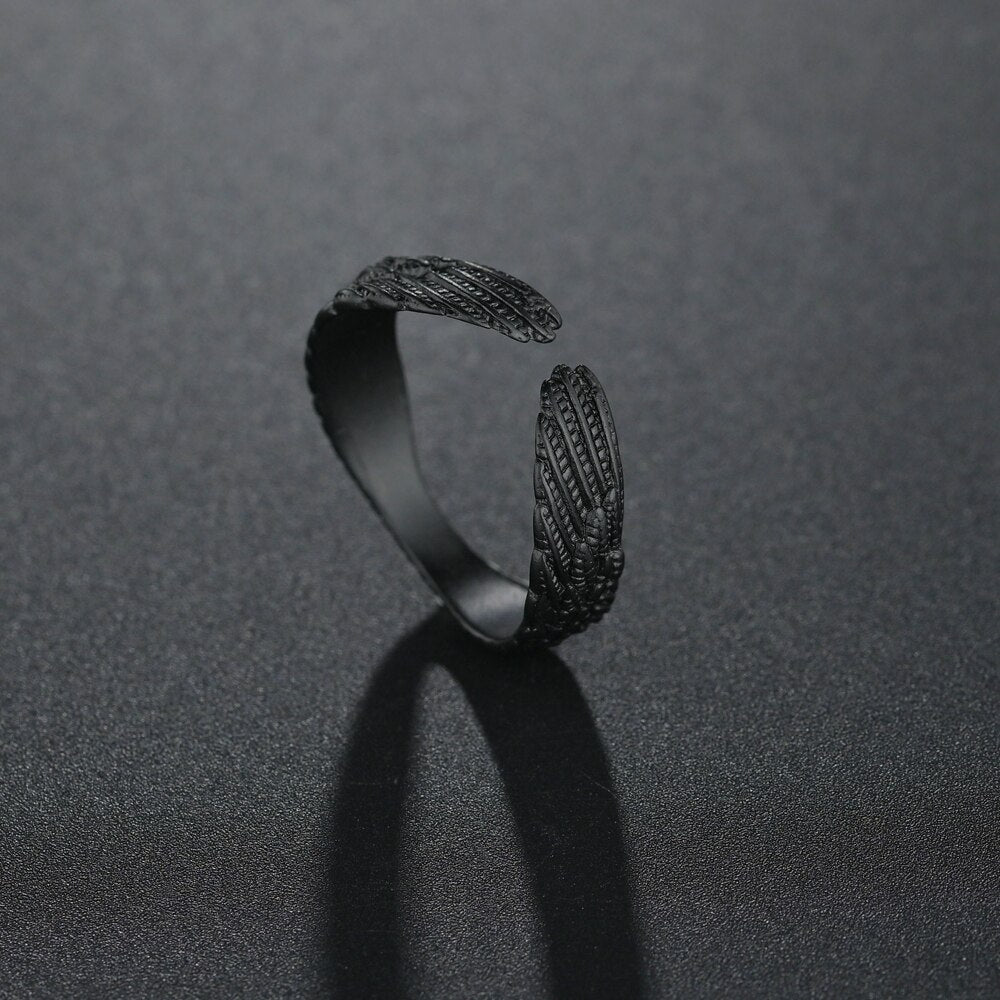 Flying Dragon Rings Punk Vintage Snake Ring Adjustable Hiphop Rock Jewelry Finger for Man Women Gift