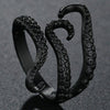 Flying Dragon Rings Punk Vintage Snake Ring Adjustable Hiphop Rock Jewelry Finger for Man Women Gift
