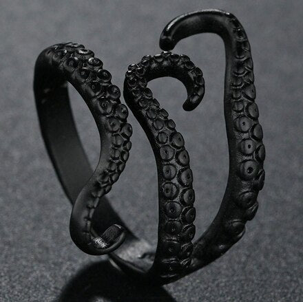 Flying Dragon Rings Punk Vintage Snake Ring Adjustable Hiphop Rock Jewelry Finger for Man Women Gift
