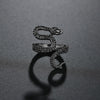 Flying Dragon Rings Punk Vintage Snake Ring Adjustable Hiphop Rock Jewelry Finger for Man Women Gift