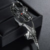 Flying Dragon Rings Punk Vintage Snake Ring Adjustable Hiphop Rock Jewelry Finger for Man Women Gift