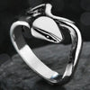 Flying Dragon Rings Punk Vintage Snake Ring Adjustable Hiphop Rock Jewelry Finger for Man Women Gift