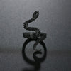Flying Dragon Rings Punk Vintage Snake Ring Adjustable Hiphop Rock Jewelry Finger for Man Women Gift
