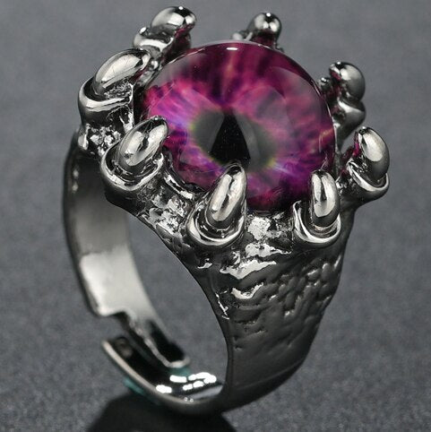 Flying Dragon Rings Punk Vintage Snake Ring Adjustable Hiphop Rock Jewelry Finger for Man Women Gift