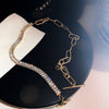 Full Rhinestone Choker Necklaces For Women Geometric Crystal Necklaces Weddings Statement Jewelry Party Gifts