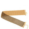 Full Rhinestone Wide Choker Collar Alloy Adjustable Gothic Choker Necklace Jewelry Gift Stylish Chic Women Metal Choker