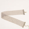 Full Rhinestone Wide Choker Collar Alloy Adjustable Gothic Choker Necklace Jewelry Gift Stylish Chic Women Metal Choker