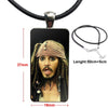 Glass Cabochon Pendant Necklace With Women Steel Plated Statement Jewelry For Women Kids Gift Life Is A Joke Johnny Depp