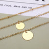Gold Color Multi Layer Chain Necklace for Women Delicate Sequins Long Pendant Necklaces 2021 Bohemian Jewelry