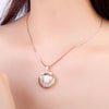 Gold Mermaid Shell Pendant Necklace For Woman  Gold Silivery Alloy Chain Choker Girlfriend Gifts Jewelry