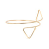 Fashion Gold Silver Metal Arm Bracelet For Women Statement Geometric Armband Open Arm Cuff Bracelet Bangle Jewelry Accessories