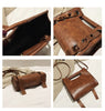 Handbag Bag Women's All-match Shoulder/Crossbody Bag Chain Square Sling Bag Rivet Bag