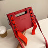 Handbag Bag Women's All-match Shoulder/Crossbody Bag Chain Square Sling Bag Rivet Bag