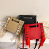 Handbag Bag Women's All-match Shoulder/Crossbody Bag Chain Square Sling Bag Rivet Bag