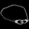 Handcuff Pendant Necklace for Women Men Steampunk Chain Jewelry Lover's Collares Valentine's Day Gifts
