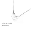 Handcuff Pendant Necklace for Women Men Steampunk Chain Jewelry Lover's Collares Valentine's Day Gifts