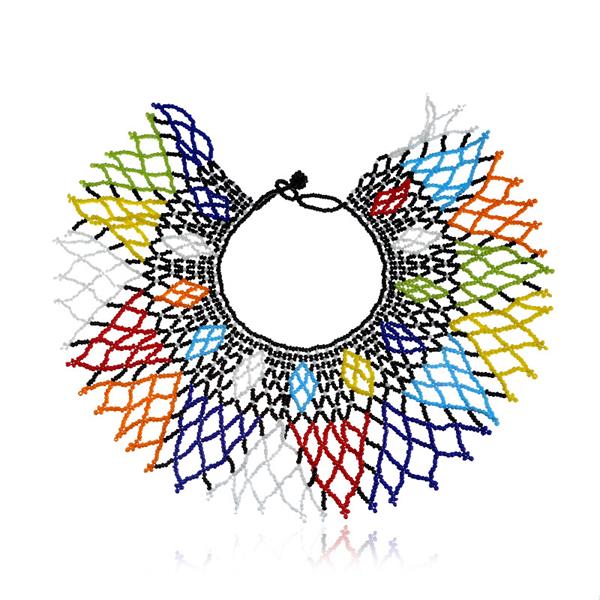 Fashion Handmade Ethnic Choker Necklace Bib Collares Multicolor Beads 7 colors Statement Necklaces Boho Jewelry Women Accessorie