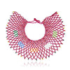 Fashion Handmade Ethnic Choker Necklace Bib Collares Multicolor Beads 7 colors Statement Necklaces Boho Jewelry Women Accessorie