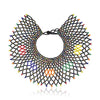 Fashion Handmade Ethnic Choker Necklace Bib Collares Multicolor Beads 7 colors Statement Necklaces Boho Jewelry Women Accessorie