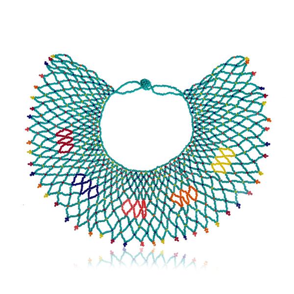 Fashion Handmade Ethnic Choker Necklace Bib Collares Multicolor Beads 7 colors Statement Necklaces Boho Jewelry Women Accessorie