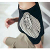 Handmade Shoulder Jewelry Tassel Rhinestones Epaulettes Clothing Accessories Brooch Epaulet Shoulder Brooches