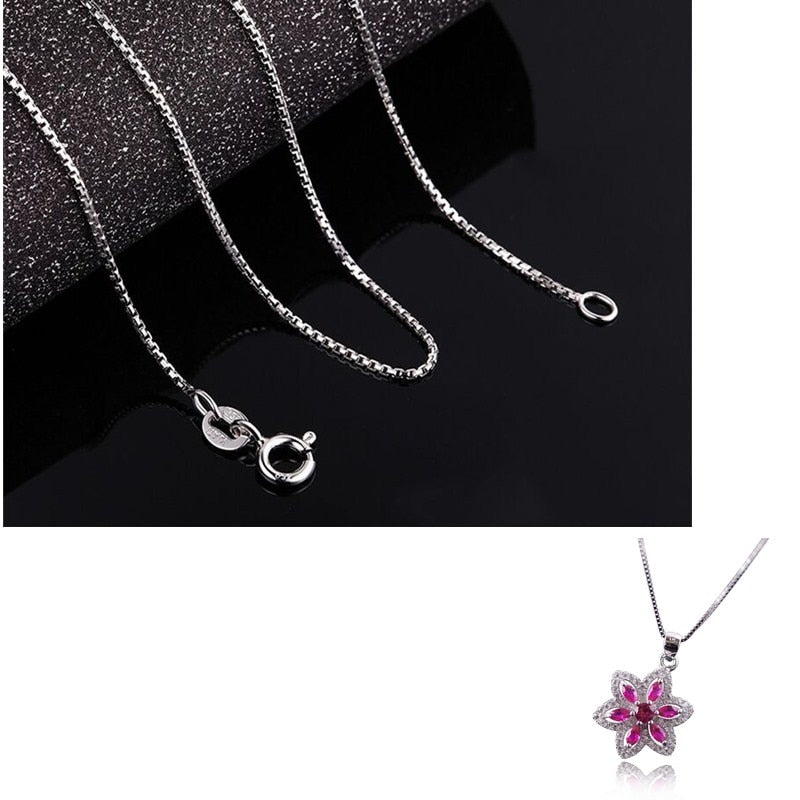 Fashion Hexagram Anime Design Necklace Pendant For Women Mermaid Party Wedding Necklace Women sterling-silver-jewelry Kolye