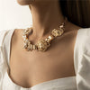 Hip-hop Style Clavicle Necklace Europe And America Street SPersonality Exaggerated Lion Head Fine Accessory Necklace