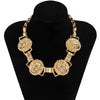 Hip-hop Style Clavicle Necklace Europe And America Street SPersonality Exaggerated Lion Head Fine Accessory Necklace