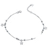 Fashion Hollow Star 925 Sterling Silver Bracelet