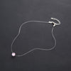 Invisible Fish Line Crystal Choker Necklace Pendants Zircon Women Clavicle Chain Lady Girl Gift Elegant Women Necklace