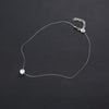 Invisible Fish Line Crystal Choker Necklace Pendants Zircon Women Clavicle Chain Lady Girl Gift Elegant Women Necklace