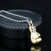 Jewellery Neck lace Boxer Boxing Glove Pendant Necklace Sport Fitness Jewelry accessories Beads Chain Necklace for Women