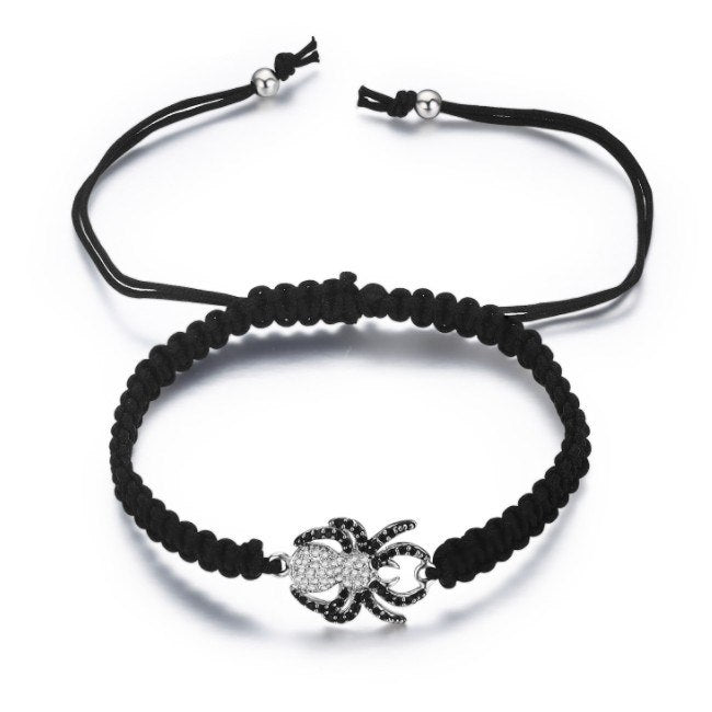 Fashion Jewelry 2020 Hot Sale Fashion bracelet hand-woven rope chain Crystal from Austrian Fit Women and Men