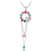 Fashion Jewelry Limited Offer Collar Jewelry High Quality   Plated Austrian Crystal Butterfly Necklace #86338