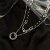 Jewelry Round Small Pendant Chain Around the Neck Gothic Style Multilayer Necklaces For Women Vintage Sweater Chokers