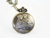 Jewelry Vintage Charm Jack And Rose Titanic Pocket Watch Necklace For Women