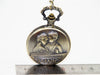 Jewelry Vintage Charm Jack And Rose Titanic Pocket Watch Necklace For Women