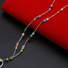 Keys Colorful Beaded Lanyards Necklaces ID Lanyard Badge Chain Jewelry K3ND
