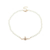 Korean Necklace Female Creative Popular Temperament Bead Necklace Elegant Temperament Planet Pendant Jewelry