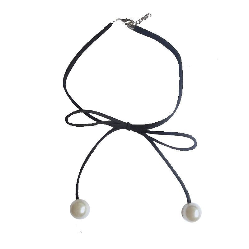 Lace Chokers for Girl Lady Women Bithday Gift Fish Pattern Tassel Flannel Weaving Vintage Necklaces Jewelry