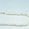 Ladies Gold Cord Lobster Clasp Necklace Natural Freshwater Pearl Necklace Engagement Banquet Jewelry