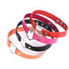 Lovely Heart Decoration Collar Necklace Vacation Jewelry Black Red Orange White PU Leather Chokers Necklace