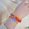 Lover Bracelet Movie Your Name Bracelet Chain Jewelry Cosplay Handmade Red Bracelet Rope Charm Jewelry Kimi no Na wa