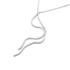 Dress Necklace For Women Long Sweater Chain Cubic Zircon Simple Design Necklace Wedding Party Jewelry 2022