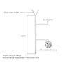 Dress Necklace For Women Long Sweater Chain Cubic Zircon Simple Design Necklace Wedding Party Jewelry 2022