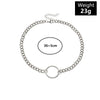 Metal Round Loop Necklaces Neck Chain Girls Sweet Cool Simple Geometric Choker Necklaces Jewelry For Womens Party